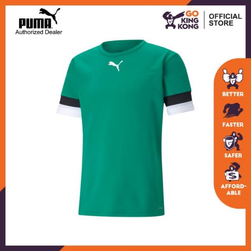 Picture of PUMA teamRISE Jersey Pepper Green-Puma Black-