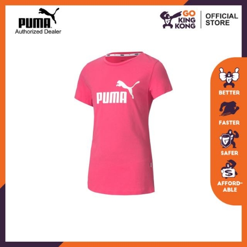 Picture of PUMA ESS Tee G-Glowing Pink