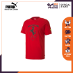 Picture of PUMA x Ferrari Race Big Shield Tee c o-Rosso Corsa