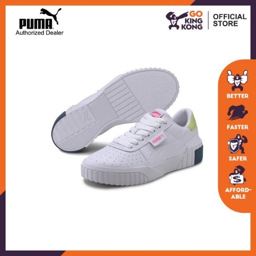 Picture of PUMA Cali Wn s-Puma White-Luminous Pink-Female-36915521