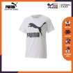 Picture of PUMA Classics Logo Tee-Puma White-Female-59761802