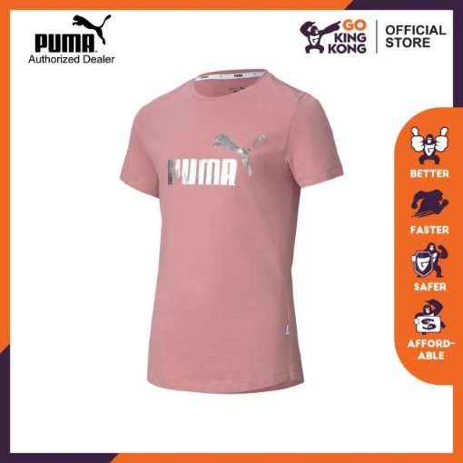 Picture of PUMA ESS+ Tee G-Foxglove-Female-58255616