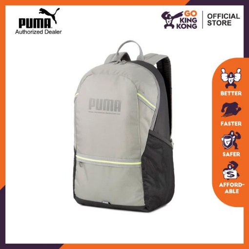 Picture of PUMA Plus Backpack Ultra Gray-Puma Black - 07804904