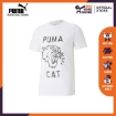 Picture of PUMA FRANCHISE GRAPHIC TEE-Puma White-Male-53048004