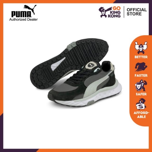 Picture of PUMA Wild Rider Rollin Puma Black-CASTLEROCK - 38151702