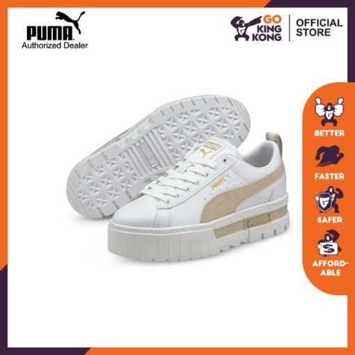 Picture of PUMA Mayze Lth Wn s Puma White-Peyote - 38198302