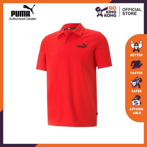 Picture of PUMA ESS Pique Polo High Risk Red - 58667411