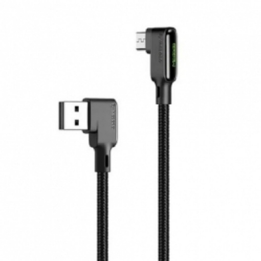 Picture of Mcdodo Black Glue Series 90 Degree Straight Micro USB Data C