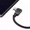 Picture of Mcdodo Black Glue Series 90 Degree Straight Micro USB Data C