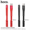 Picture of HOCO U78 COTTON TREASURE ELASTIC CHARGING DATA CABLE FOR LIGHTNING