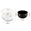 Picture of Tefal Mini Spherical Bowl Rice Cooker - 0.7L (RK6011)