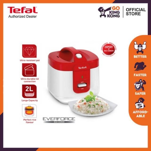 Picture of Tefal Everforce Mechanical Jar Rice Cooker 11cups (RK3625)