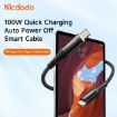 Picture of Mcdodo Nest Series Auto Power Off 100W Type-C to Type-C Data Cable 1.2M