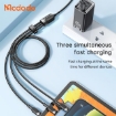 Picture of Mcdodo Grenade Series 3 in 1 6A Super Fast Charging Cable 1.2M