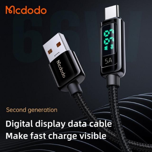 Picture of Mcdodo Digital Pro Type-C 5A Data Cable 1.2M