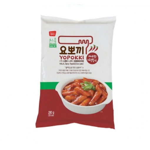 Picture of YOPOKKI HOT&SPICY RICE CAKE POUCH 280G