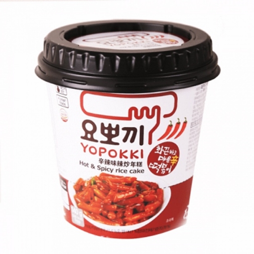 Picture of YOPOKKI HOT&SPICY RICE CAKE CUP 140G