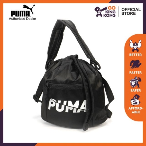 Picture of PUMA WMN Core Base Bucket Bag-Puma Black-Female-07737501