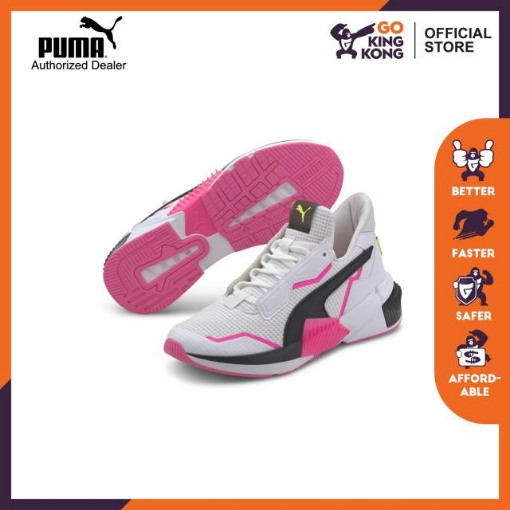 Picture of PUMA Provoke XT Wn s-Puma White-Puma Black-Luminous Pink-Female-19378404