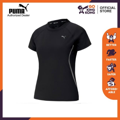 Picture of PUMA Run Laser Cat SS Tee-Puma Black-Female-51934101