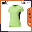 Picture of PUMA Run Laser Cat SS Tee-Fizzy Yellow-Female-51934103