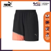 Picture of PUMA Run Woven 7" Short-Puma Black-Nrgy Peach-Male-51937103