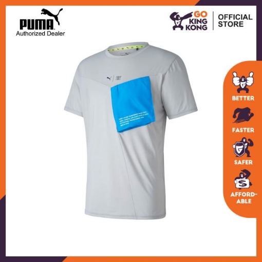 Picture of PUMA Train First Mile Xtreme Short Sleeve Tee-Gray Violet-Male-51945301