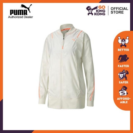 Picture of PUMA Train Pearl Woven Jacket-Marshmallow-Female-51956202