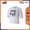 Picture of PUMA TFS Graphic Regular Tee-Puma White-Female-59774702