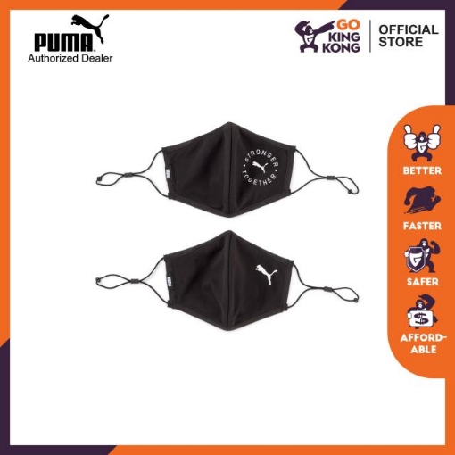 Picture of PUMA Face Mask (Set of 2) 3.0 - Puma Black-Cat stronger together - 05416501