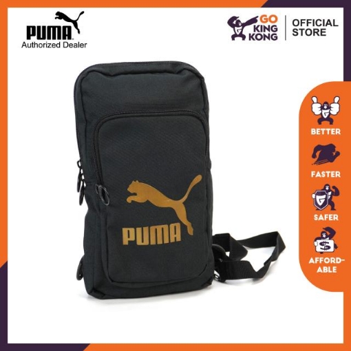 Picture of PUMA Originals X-Bag-Puma Black-Gold-Unisex-07744101