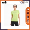 Picture of PUMA Performance Branded Short sleeve Tee-Fizzy Yellow-White & Black PUMA-Female-51953706