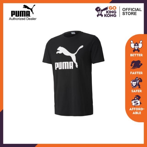 Picture of PUMA Classics Logo Tee-Puma Black-Male-59774001