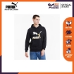 Picture of PUMA Classics Logo Hoodie-Puma Black-Gold-Male-59774151