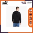 Picture of PUMA Classics Logo Hoodie-Puma Black-Gold-Male-59774151