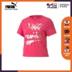 Picture of PUMA Evide Graphic Tee-Glowing Pink-Female-59776425