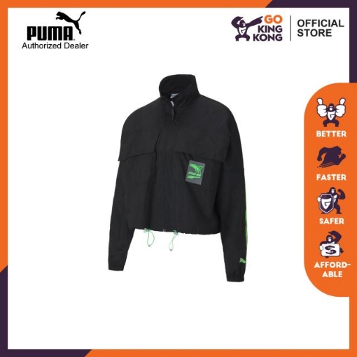 Picture of PUMA Evide Track Jacket Woven-Puma Black-Female-59777001