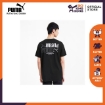 Picture of PUMA Classics Graphics Logo Tee-Puma Black-Male-59777456