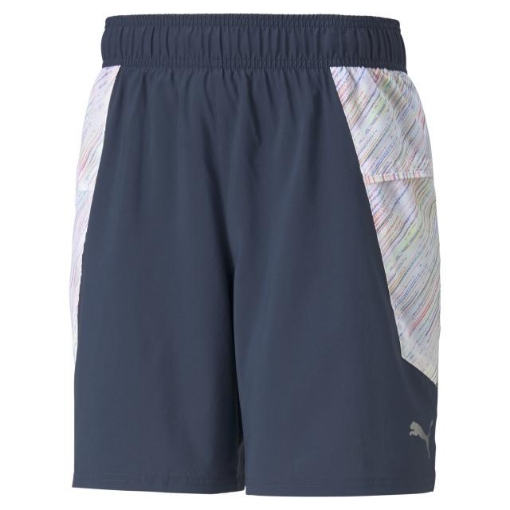 Picture of PUMA RUN GRAPHIC 7" SHORT M Spellbound-Puma White - 52086066