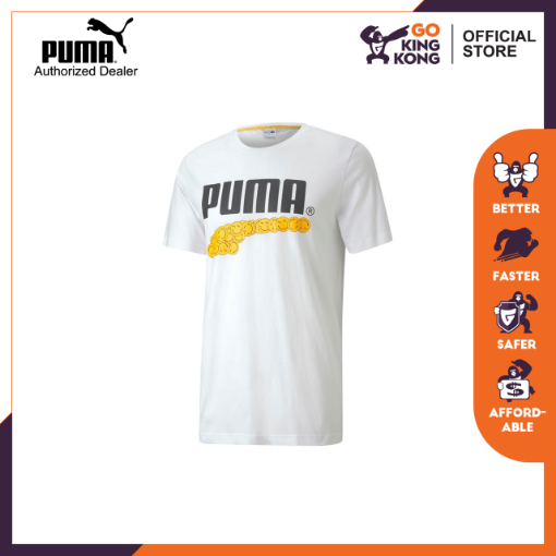 Picture of PUMA Club Graphic Tee-Puma White