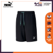 Picture of PUMA TFS Shorts FT 8"-Puma Black-Fluo Green