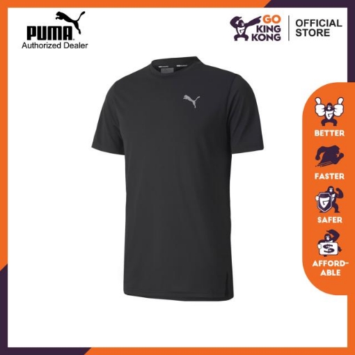 Picture of Puma Run Laser Cat SS Tee-Puma Black-Adults-Male-51936901