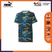 Picture of PUMA Alpha AOP Tee B-Digi-blue-Male-58319036