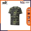 Picture of PUMA Alpha AOP Tee B-Puma Black-sharp green-Male-58319051