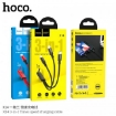 Picture of HOCO X14 3-IN-1 TIMES SPEED CHARGING CABLE LIGHTNING + MICRO + TYPE-C