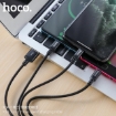 Picture of HOCO X14 3-IN-1 TIMES SPEED CHARGING CABLE LIGHTNING + MICRO + TYPE-C