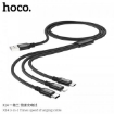 Picture of HOCO X14 3-IN-1 TIMES SPEED CHARGING CABLE LIGHTNING + MICRO + TYPE-C