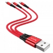 Picture of HOCO X47 3-IN-1 HARBOR CHARGING CABLE