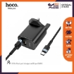 Picture of HOCO DC16 TYPE-C(UK) DUAL PORT CHARGER SET