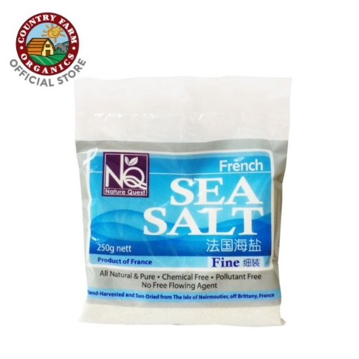 Picture of [Exp: 24 Nov24] Natural Quest Natural  France Fine Sea Salt 250g